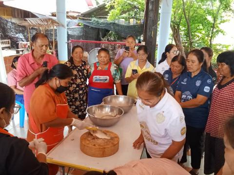 โครงการส่งเสริมและสนับสนุนกลุ่มอาชีพในเขตเทศบาลตำบลถาวร"หลักสูตรการทำปลาส้ม"ประจำปีงบประมาณ 2569