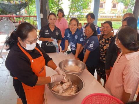 โครงการส่งเสริมและสนับสนุนกลุ่มอาชีพในเขตเทศบาลตำบลถาวร"หลักสูตรการทำปลาส้ม"ประจำปีงบประมาณ 2569
