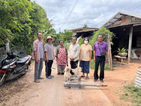 ปฎิบัติภารกิจ “ 3-3-1 พิชิตยุงลาย” พ่นหมอกควันกำจัดยุงลาย
