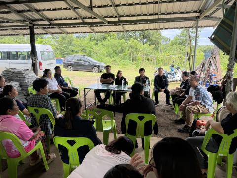ติดตามและจัดเก็บข้อมูลเพื่อประเมินผลการนำความรู้ไปปฏิบัติของเกษตรกร