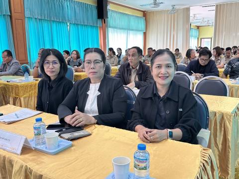 ประชุมการขับเคลื่อนจริยธรรมองค์กรปกครองส่วนท้องถิ่น (ระดับ อปท.)