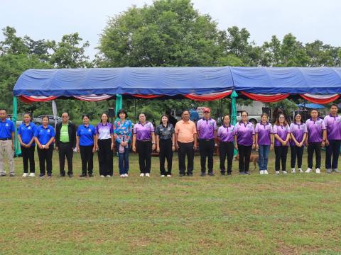 พิธีเปิดการแข่งขันกีฬาสีภายใน โรงเรียนไทยรัฐวิทยา ๒๖ (บ้านหนองหิน)