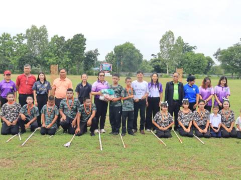 พิธีเปิดการแข่งขันกีฬาสีภายใน โรงเรียนไทยรัฐวิทยา ๒๖ (บ้านหนองหิน)