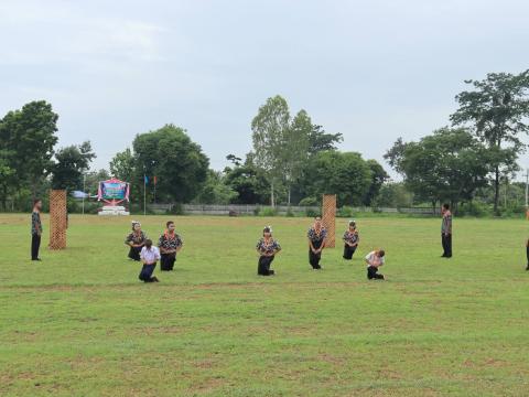 พิธีเปิดการแข่งขันกีฬาสีภายใน โรงเรียนไทยรัฐวิทยา ๒๖ (บ้านหนองหิน)