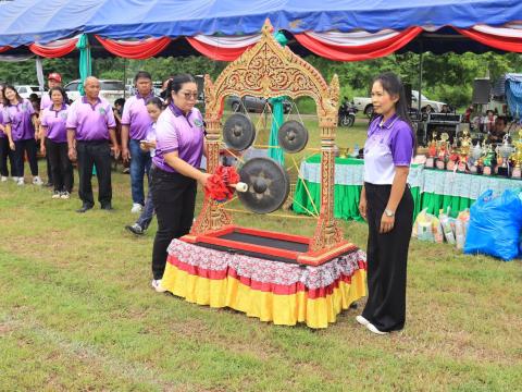 พิธีเปิดการแข่งขันกีฬาสีภายใน โรงเรียนไทยรัฐวิทยา ๒๖ (บ้านหนองหิน)