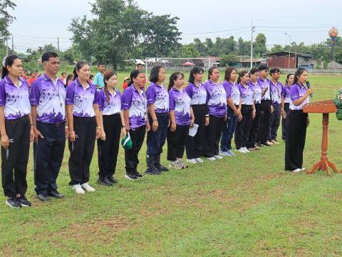 พิธีเปิดการแข่งขันกีฬาสีภายใน โรงเรียนไทยรัฐวิทยา ๒๖ (บ้านหนองหิน)