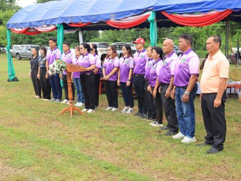 พิธีเปิดการแข่งขันกีฬาสีภายใน โรงเรียนไทยรัฐวิทยา ๒๖ (บ้านหนองหิน)