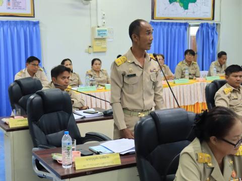 การประชุมสภาเทศบาลตำบลถาวรสมัยสามัญ สมัยที่ ๓