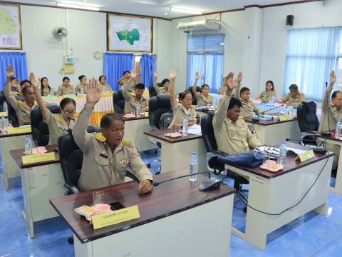 การประชุมสภาเทศบาลตำบลถาวรสมัยสามัญ สมัยที่ ๓