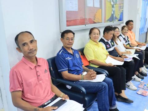 การประชุมโครงการแข่งขันกีฬาเยาวชนและประชาชนต้านภัยยาเสพติด ประจำปี 2569