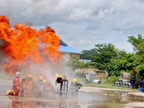 โครงการอบรมเชิงปฏิบัติการสร้างเครือข่ายและปรับปรุงแผนป้องกันและบรรเทาสาธารณภัย