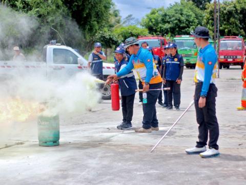 โครงการอบรมเชิงปฏิบัติการสร้างเครือข่ายและปรับปรุงแผนป้องกันและบรรเทาสาธารณภัย