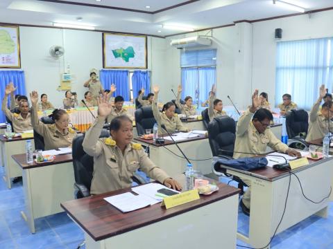 ประชุมสภาเทศบาลตำบลถาวรสมัยวิสามัญ สมัยที่ 1 ครั้งที่ 1 ประจำปี พ.ศ. 2569