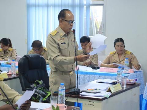 ประชุมสภาเทศบาลตำบลถาวรสมัยวิสามัญ สมัยที่ 1 ครั้งที่ 1 ประจำปี พ.ศ. 2569