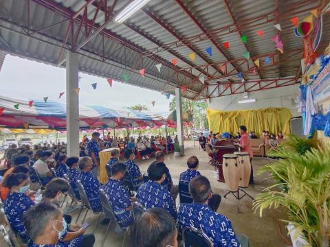 ร่วมพิธีเปิด โครงการส่งเสริมสุขภาพกาย สุขภาพจิต ของผู้สูงอายุ