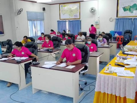 ประชุมคณะกรรมการกองทุนหลักประกันสุขภาพเทศบาลตำบลถาวร