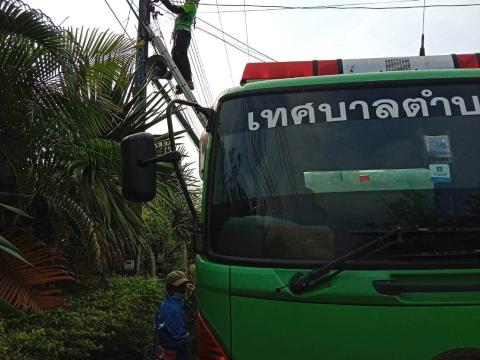 ซ่อมแซมไฟฟ้าส่องสว่างพร้อมติดตั้งใหม่