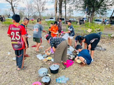 กิจกรรมเข้าค่ายลูกเสือโรงเรียนบ้านโคกสำราญหินลาดพัฒนา