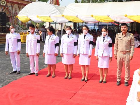 ร่วมงานพระราชพิธี พระราชทานเพลิงศพ