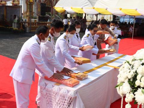 ร่วมงานพระราชพิธี พระราชทานเพลิงศพ