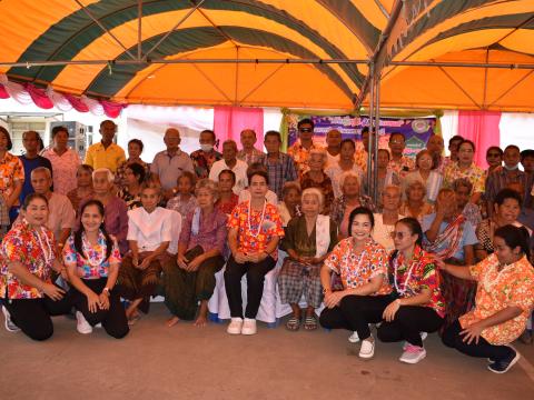 โครงการส่งเสริมเทศกาลประเพณี วันสงกรานต์ และรดน้ำดำหัวผู้สูงอายุ ประจำปี 2566