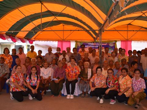 โครงการส่งเสริมเทศกาลประเพณี วันสงกรานต์ และรดน้ำดำหัวผู้สูงอายุ ประจำปี 2566