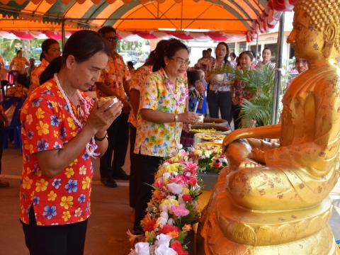 โครงการส่งเสริมเทศกาลประเพณี วันสงกรานต์ และรดน้ำดำหัวผู้สูงอายุ ประจำปี 2566