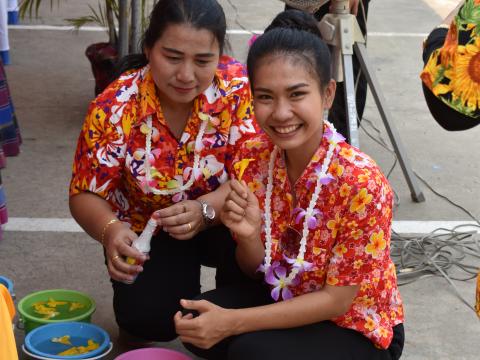 โครงการส่งเสริมเทศกาลประเพณี วันสงกรานต์ และรดน้ำดำหัวผู้สูงอายุ ประจำปี 2566