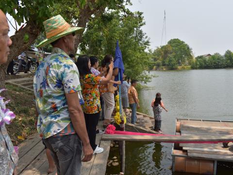 โครงการส่งเสริมเทศกาลประเพณี วันสงกรานต์ และรดน้ำดำหัวผู้สูงอายุ ประจำปี 2566