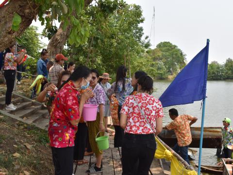 โครงการส่งเสริมเทศกาลประเพณี วันสงกรานต์ และรดน้ำดำหัวผู้สูงอายุ ประจำปี 2566