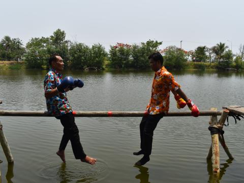 โครงการส่งเสริมเทศกาลประเพณี วันสงกรานต์ และรดน้ำดำหัวผู้สูงอายุ ประจำปี 2566