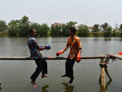 โครงการส่งเสริมเทศกาลประเพณี วันสงกรานต์ และรดน้ำดำหัวผู้สูงอายุ ประจำปี 2566