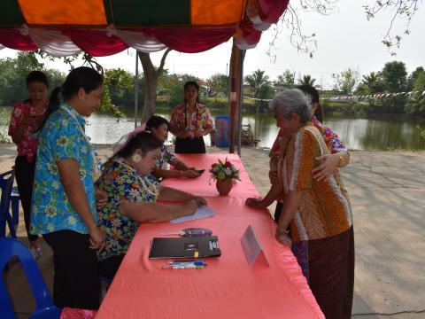 โครงการส่งเสริมเทศกาลประเพณี วันสงกรานต์ และรดน้ำดำหัวผู้สูงอายุ ประจำปี 2566