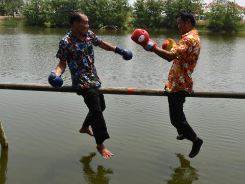 โครงการส่งเสริมเทศกาลประเพณี วันสงกรานต์ และรดน้ำดำหัวผู้สูงอายุ ประจำปี 2566