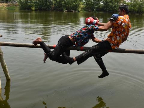 โครงการส่งเสริมเทศกาลประเพณี วันสงกรานต์ และรดน้ำดำหัวผู้สูงอายุ ประจำปี 2566