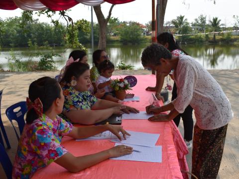 โครงการส่งเสริมเทศกาลประเพณี วันสงกรานต์ และรดน้ำดำหัวผู้สูงอายุ ประจำปี 2566