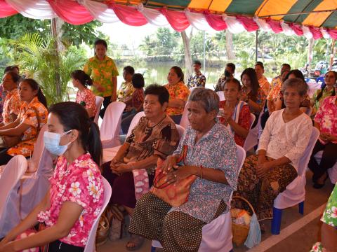 โครงการส่งเสริมเทศกาลประเพณี วันสงกรานต์ และรดน้ำดำหัวผู้สูงอายุ ประจำปี 2566