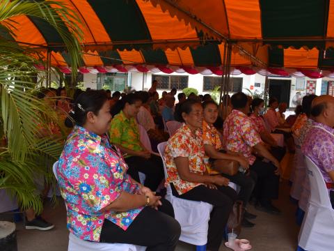 โครงการส่งเสริมเทศกาลประเพณี วันสงกรานต์ และรดน้ำดำหัวผู้สูงอายุ ประจำปี 2566