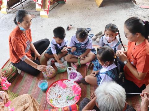 กิจกรรมเรียนรู้นอกสถานที่ เกี่ยวกับวัฒนธรรม ประเพณีบุญบั้งไฟ