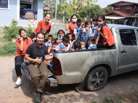 กิจกรรมเรียนรู้นอกสถานที่ เกี่ยวกับวัฒนธรรม ประเพณีบุญบั้งไฟ