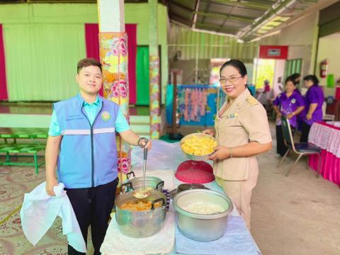 ตรวจเยี่ยม กำกับ ดูแลการดำเนินงานโครงการอาหารกลางวันศูนย์พัฒนาเด็กเล็กบ้านหนองหิน