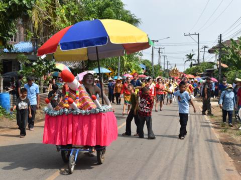 บุญบั้งไฟตำบลถาวรประจำปี 2566