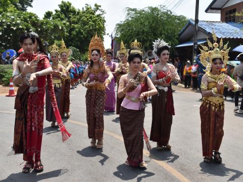 บุญบั้งไฟตำบลถาวรประจำปี 2566