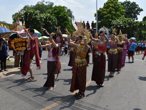 บุญบั้งไฟตำบลถาวรประจำปี 2566