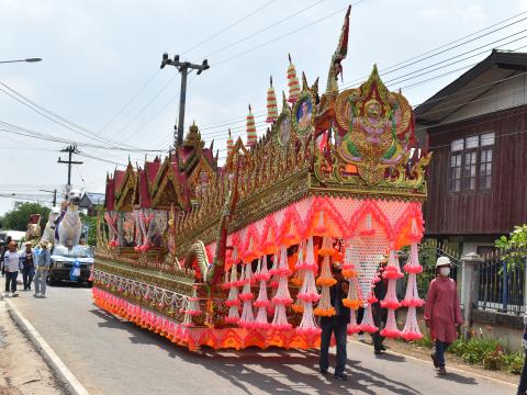 บุญบั้งไฟตำบลถาวรประจำปี 2566