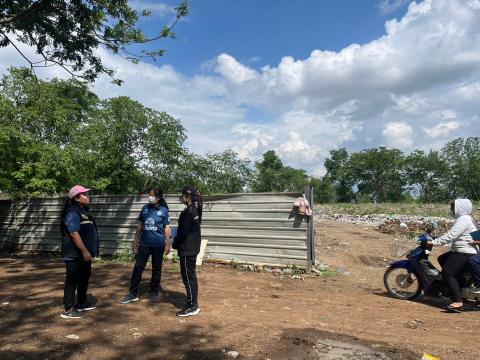 รับตรวจติดตามการบริหารจัดการสถานที่กำจัดขยะมูลฝอยและขยะมูลฝอยตกค้าง