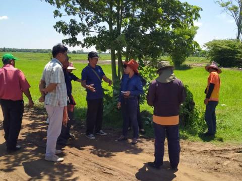 ลงพื้นที่สำรวจถนนในพื้นที่ตำบลถาวร