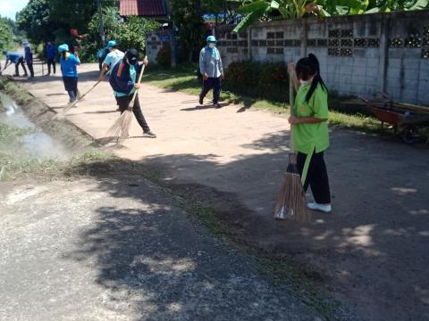 ขุดลอกทางระบายน้ำ