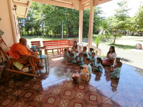 โครงการส่งเสริมคุณธรรม จริยธรรม(วันอาสาฬหบูชา/วันเข้าพรรษา) ศูนย์พัฒนาเด็กเล็กรวมใจพัฒนา