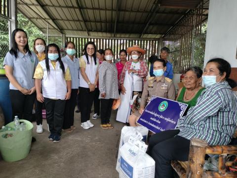 โครงการตรวจเยี่ยมบ้านผู้สูงอายุ ผู้พิการ และผู้ด้อยโอกาศ